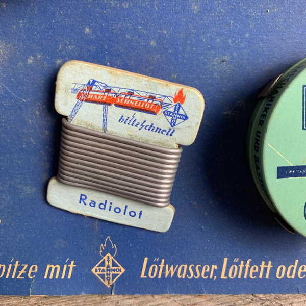 Vintage Bastelgarnitur von Stannol