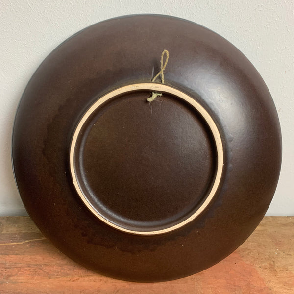Vintage Keramik Wandteller von Ruscha Glockenblume