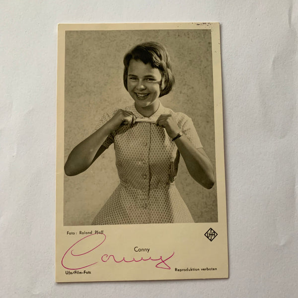 Autogramm Conny Froboess