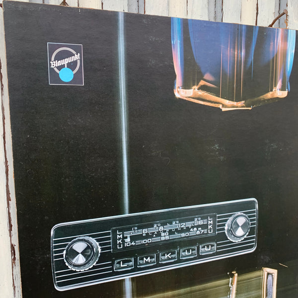 Blaupunkt Werbe Aufsteller / Schild / Autoradio
