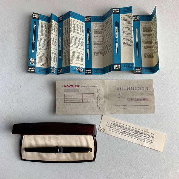Montblanc Kolbenfüller Modell No 22 Gravur Siemens