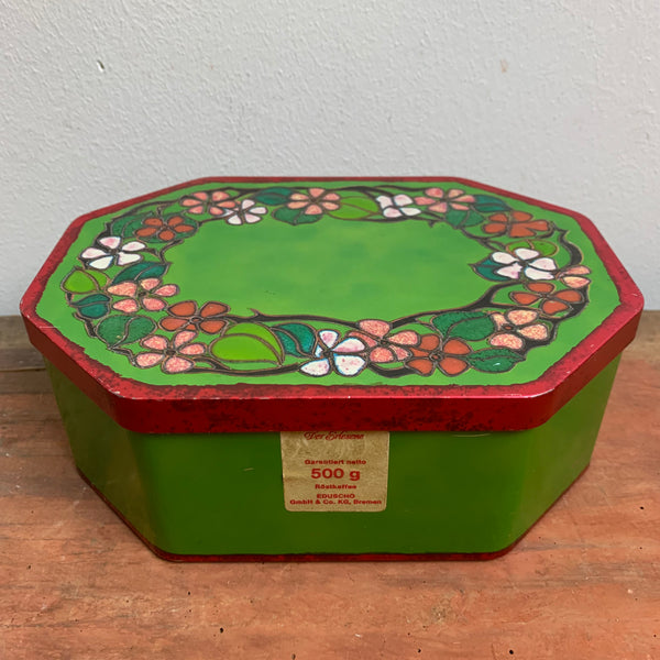 Vintage seltene Blechdose Kaffeedise von Eduscho