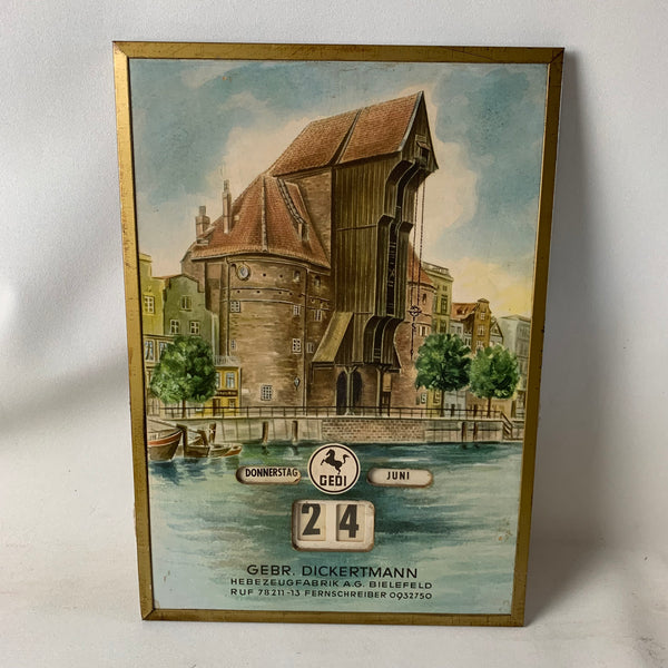 Dauerkalender von Gedi für Gebr. Dickertmann