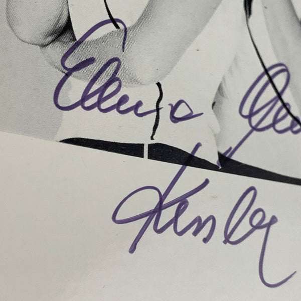 Original Autogramm der Alice und Ellen Kessler Zwillinge
