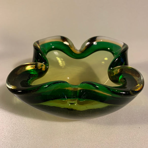 Zweifarbiger Murano Aschenbecher