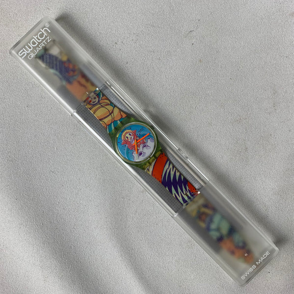 Swatch Uhr 1991 Yuri GG118  OVP