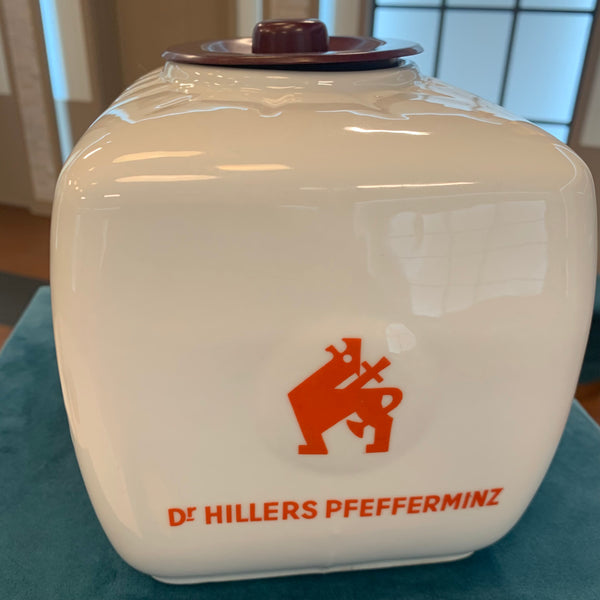 Porzellandose von Dr. Hillers Pfefferminz