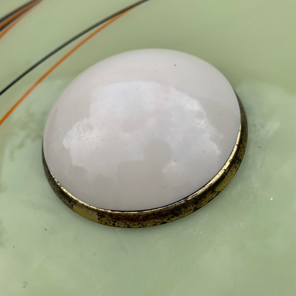50er Jahre Tellerlampe