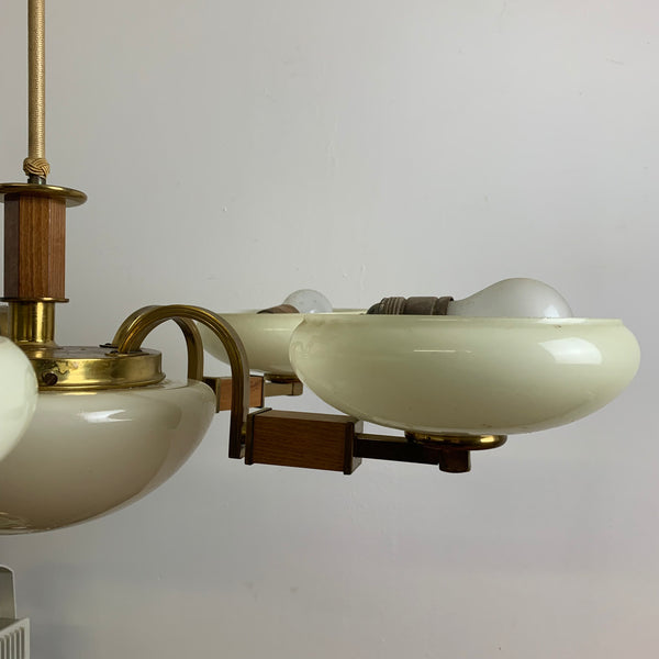 Großer Art Deco Kronleuchter