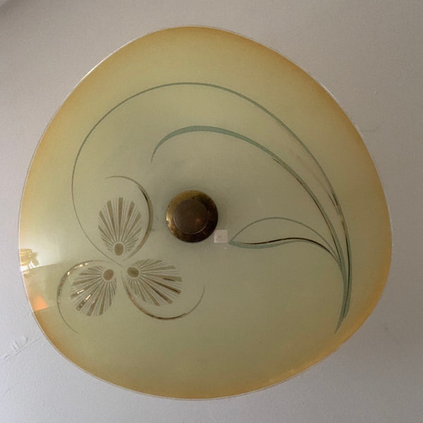 50er Jahre Tellerlampe