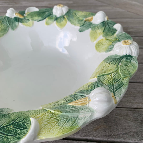 Bassano italienische Keramik runde mediterrane Antipastischale