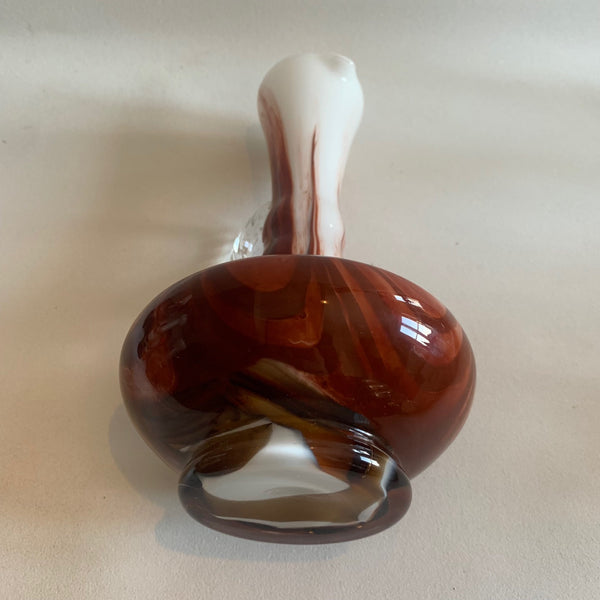 Opaline Florence Vase von Vetreria Barieri