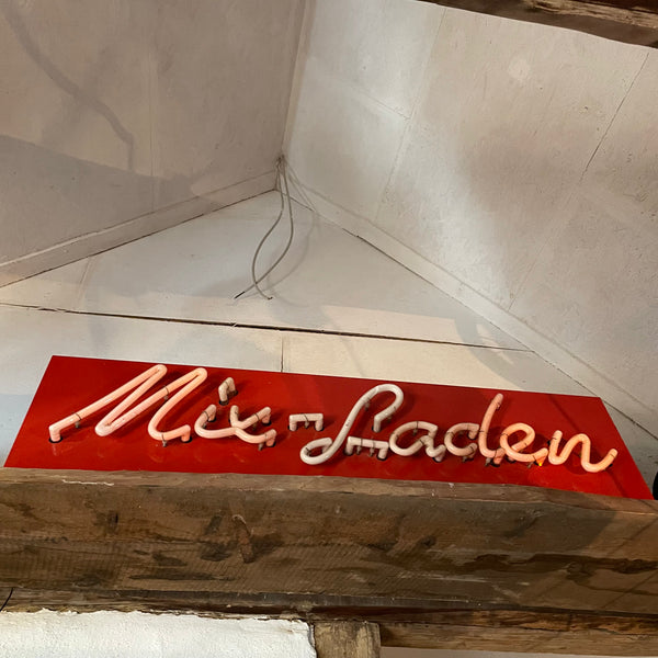 Vintage Neon Reklame Schild Mix Laden