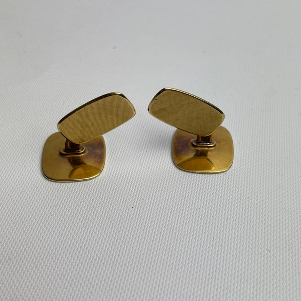 Omega Manschettenknöpfe aus 585er Gold