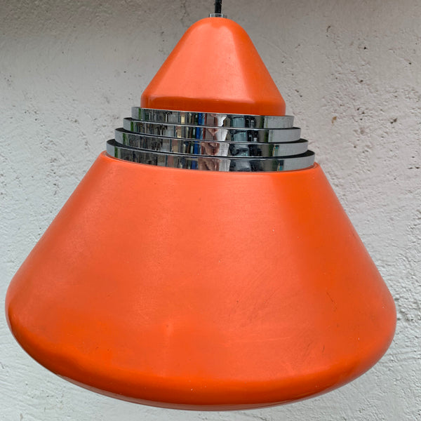 Space Age Hängelampe von Alfred Kalthoff für Staff