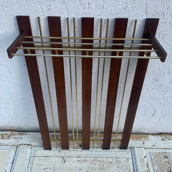 Vintage Teakholz Garderobe