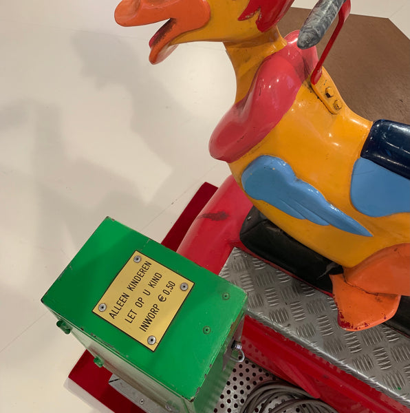 Kiddy Ride Automat Ente 60er Jahre