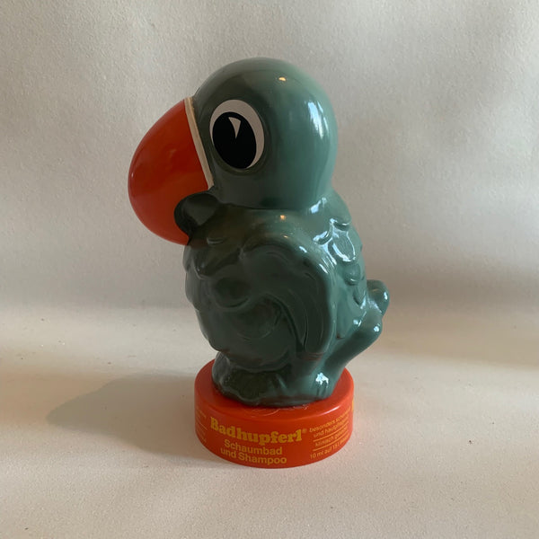 Papagei Badhupferl Werbefigur