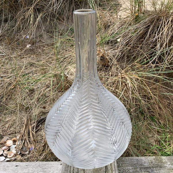Große vintage Glasvase
