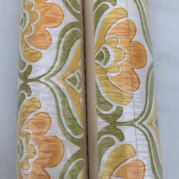 2 vintage Tapeten Rollen
