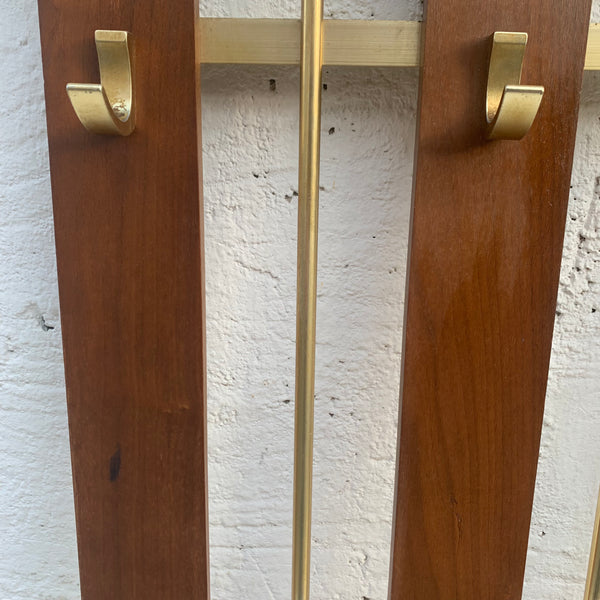 Vintage Teakholz Garderobe