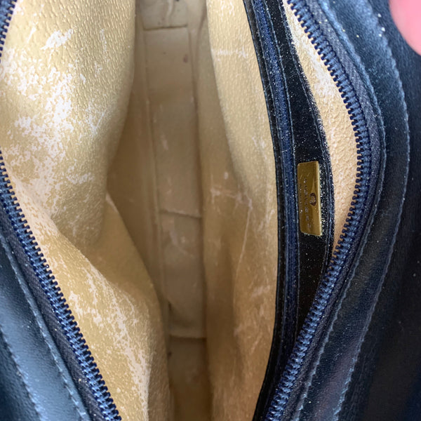 Vintage Damen Handtasche von Aigner in schwarz