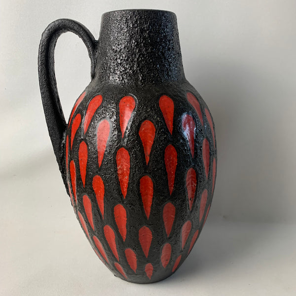 Keramik Bodenvase mit Henkel 270 - 38 von Scheurich