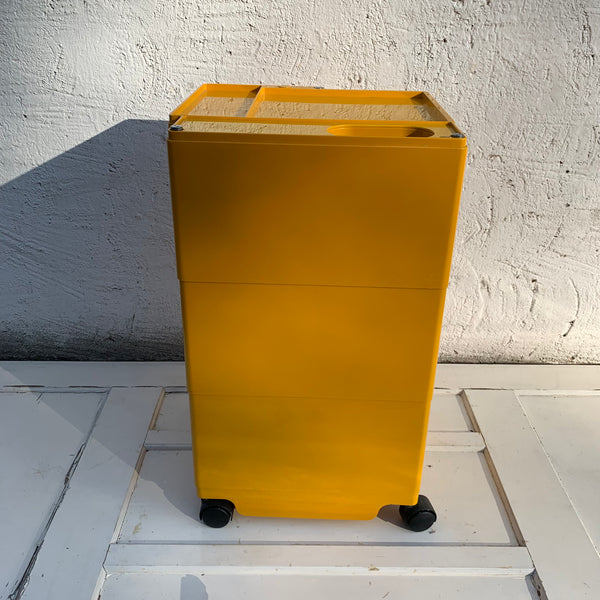 Rollcontainer Boby von Joe Colombo für Bieffeplast in gelb