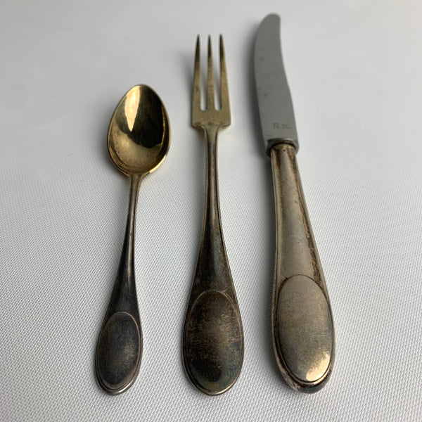 36 Teile Dessertbesteck / Obstbesteck von Wilkens 800er Silber