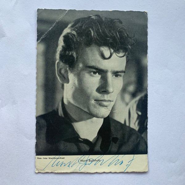 Autogramm Horst Buchholz
