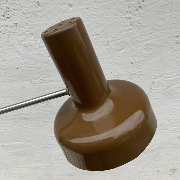 Vintage Stehlampe braun