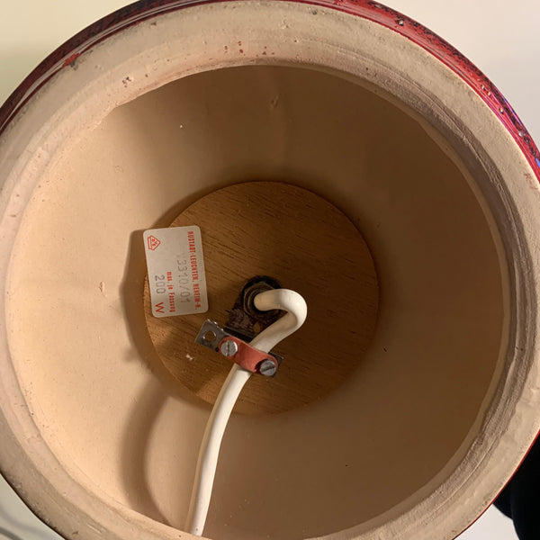 Keramik Lampe von Hustadt Leuchten