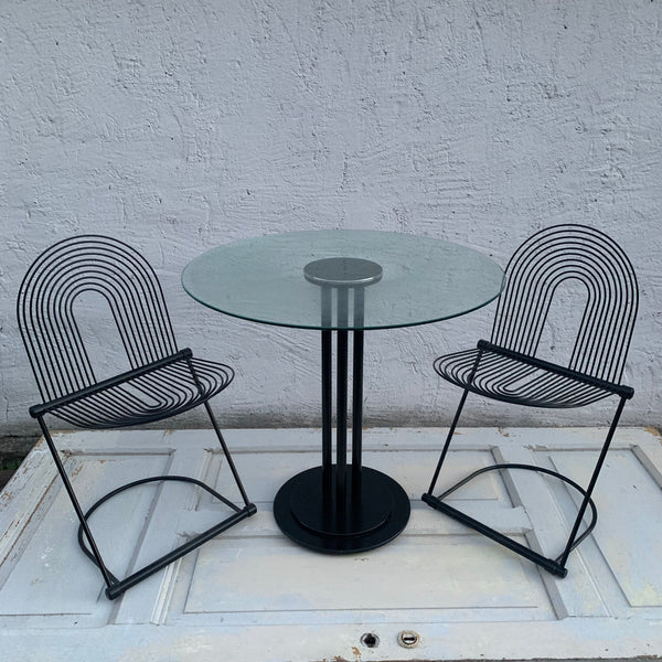 Swing Stühle und Tisch von Jutta & Herbert Ohl für Rosenthal Studio Line