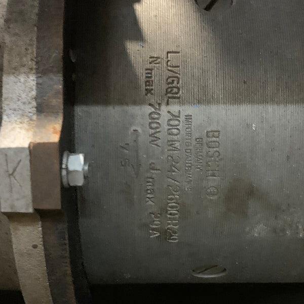 Bundeswehr Stromaggregat DC Generator 24 Volt