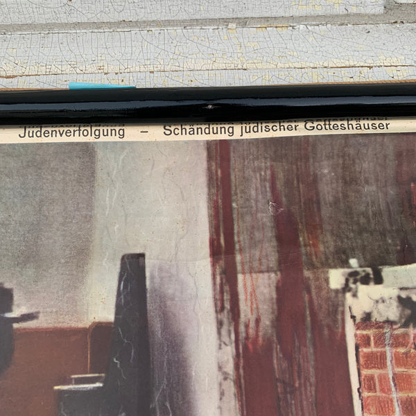 Alte Schulkarte Geschichte