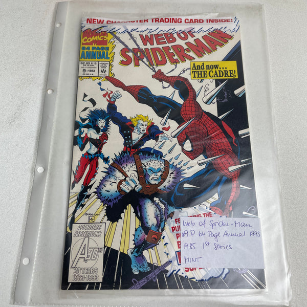 Web of Spider-Man Annual #9P Marvel Comics 1993 Mint