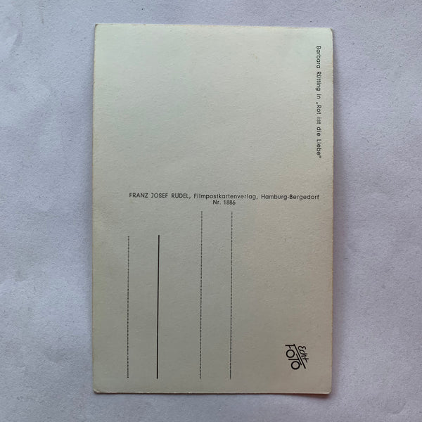 Autogramm Barbara Rütting