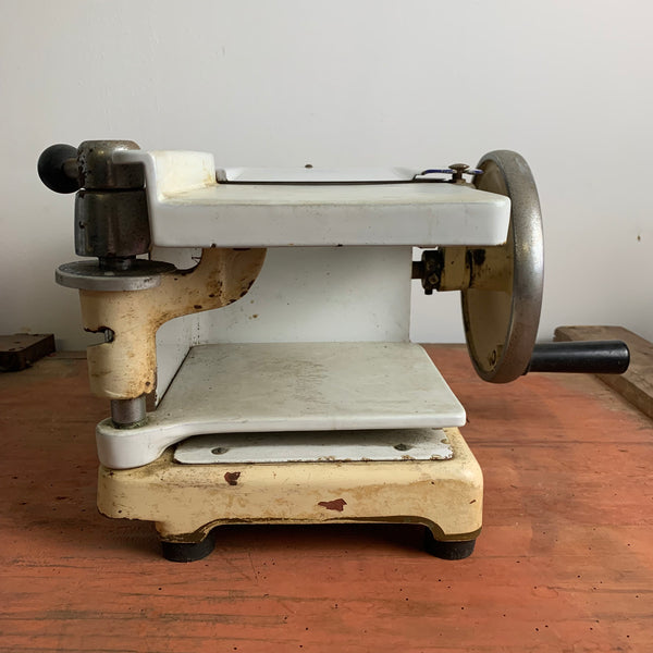 Vintage Horizontal Aufschnittmaschine von Graff