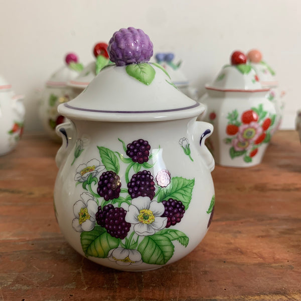 12 Marmeladen Töpfe von Lenox Fine Porcelain