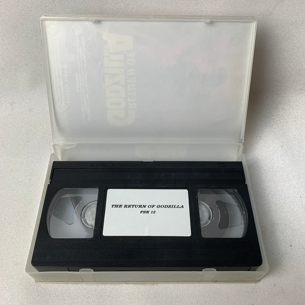 VHS Video Kassette Return of Godzilla