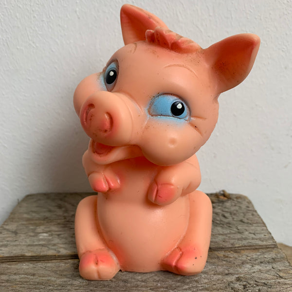 Vintage Werbefigur Metzgerei
