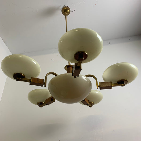 Großer Art Deco Kronleuchter