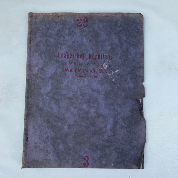Magazin Neue Illustrierte Lesezirkel Sylt 1954