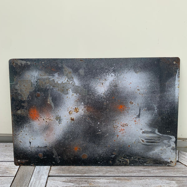 Vintage Schild Fußball - Schiedsrichter