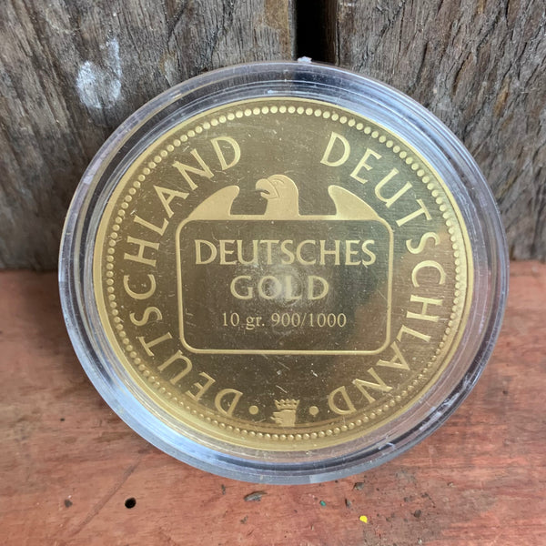 Goldmünze 1 DM Deutsche Währung 2002