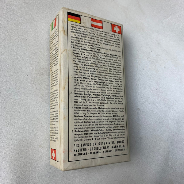 Vintage Rix Wasch und Reinigungshelfer
