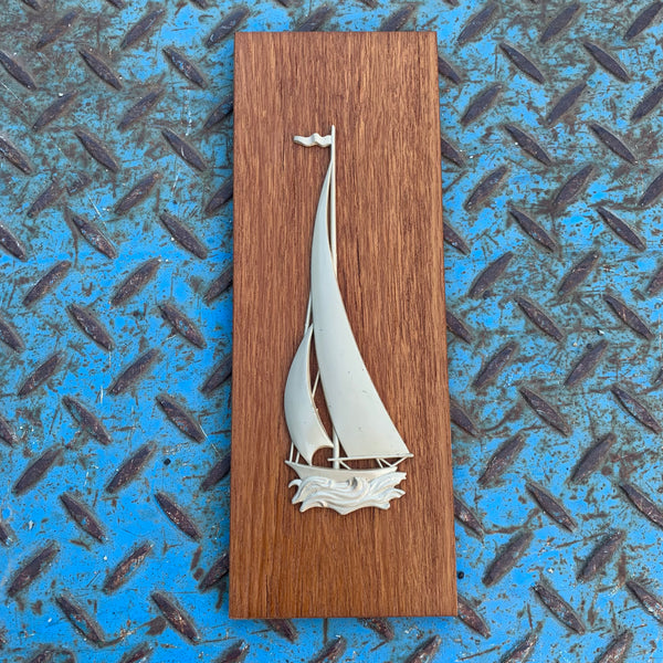 Wandbild Segelboot