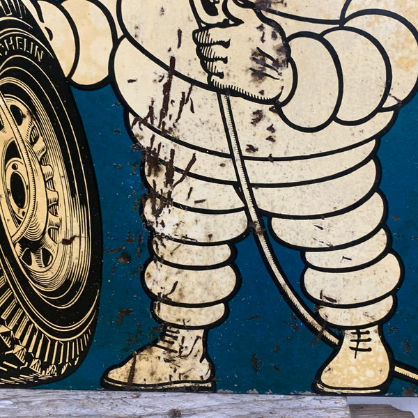 Vintage Blechschild Michelin