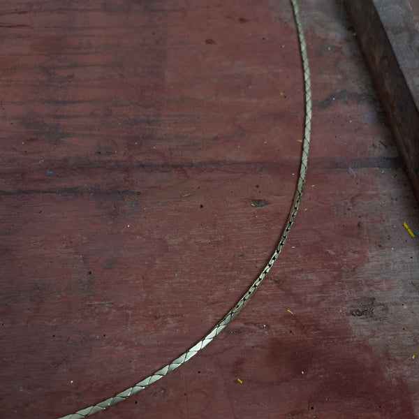 Lange Goldkette aus 585er