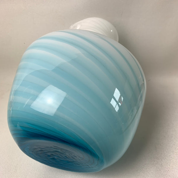 Opaline Florence Vase Vetreria Barieri